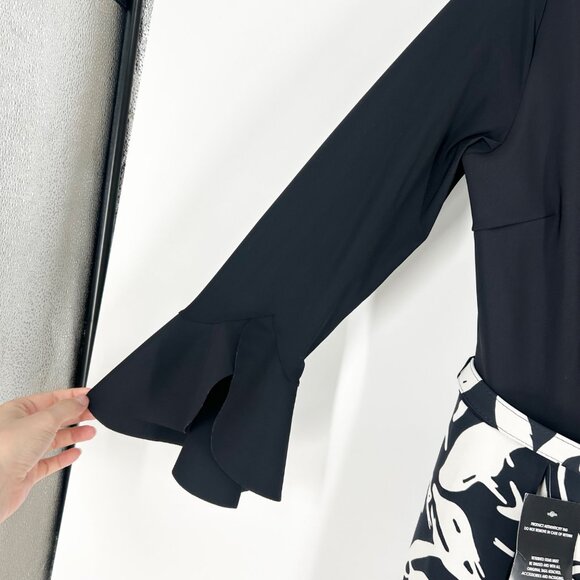 NWT Chiara Boni La Petite Robe Avalana Floral Fit & Flare Dress in Bianca Print - Picture 7 of 14